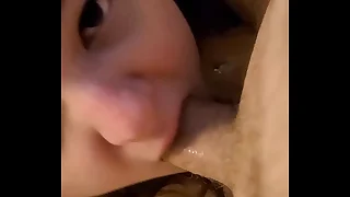 Girl loves daddys learn of